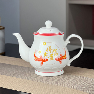 陶瓷功夫茶具套装家用简约现代花茶壶过滤红茶泡茶器茶杯