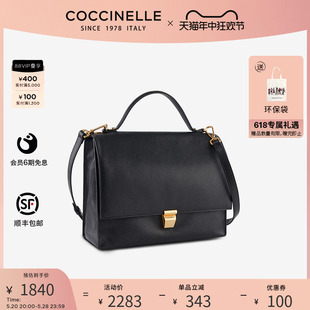 COCCINELLE/可奇奈尔Frances大号气医生包斜挎手提包