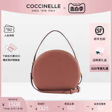 【520礼物】COCCINELLE/可奇奈尔JULES 牛皮女士单肩手提斜挎包