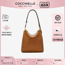 【520礼物】COCCINELLE/可奇奈尔VANESSA大号报童包单肩托特包