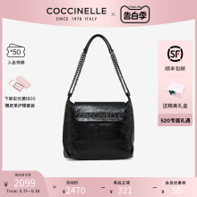 COCCINELLE/可奇奈尔IRIS HOBO单肩手提油蜡皮小香风流浪包