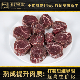 熟成14天新西兰Oceanbeef纯瘦小黄瓜牛排健康谷饲原切安格斯 干式