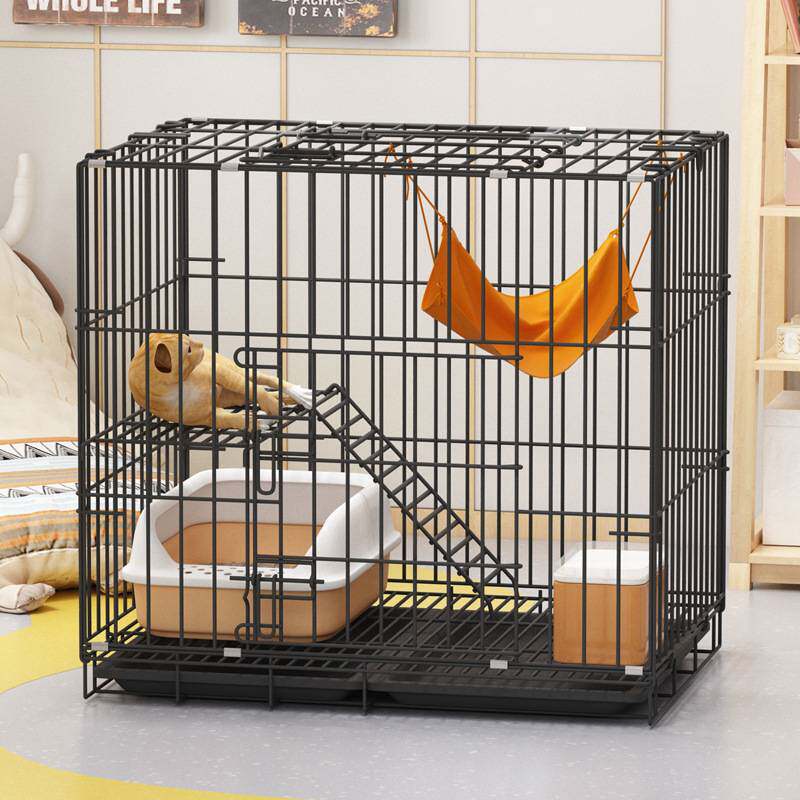 猫笼猫笼子别墅双层三层可折叠猫