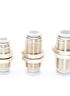 原装亚德客隔板直通接头APM4 APM6 APM8 APM10 APM12 APM14 APM16