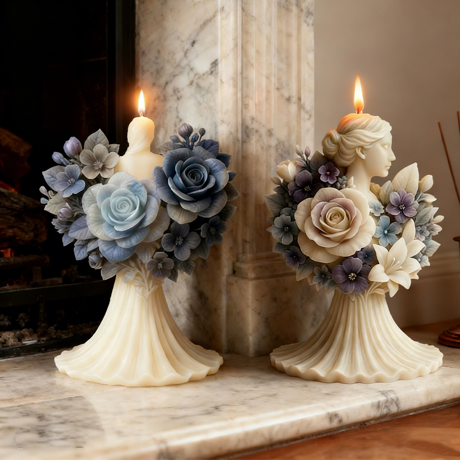 情人节必送玫瑰盛宴香薰蜡烛硅胶模具DIY仿真玫瑰磨具批发摆件,家居饰品,香薰DIY材料/工具,淘宝优惠券,粉丝福利购,淘宝优惠卷