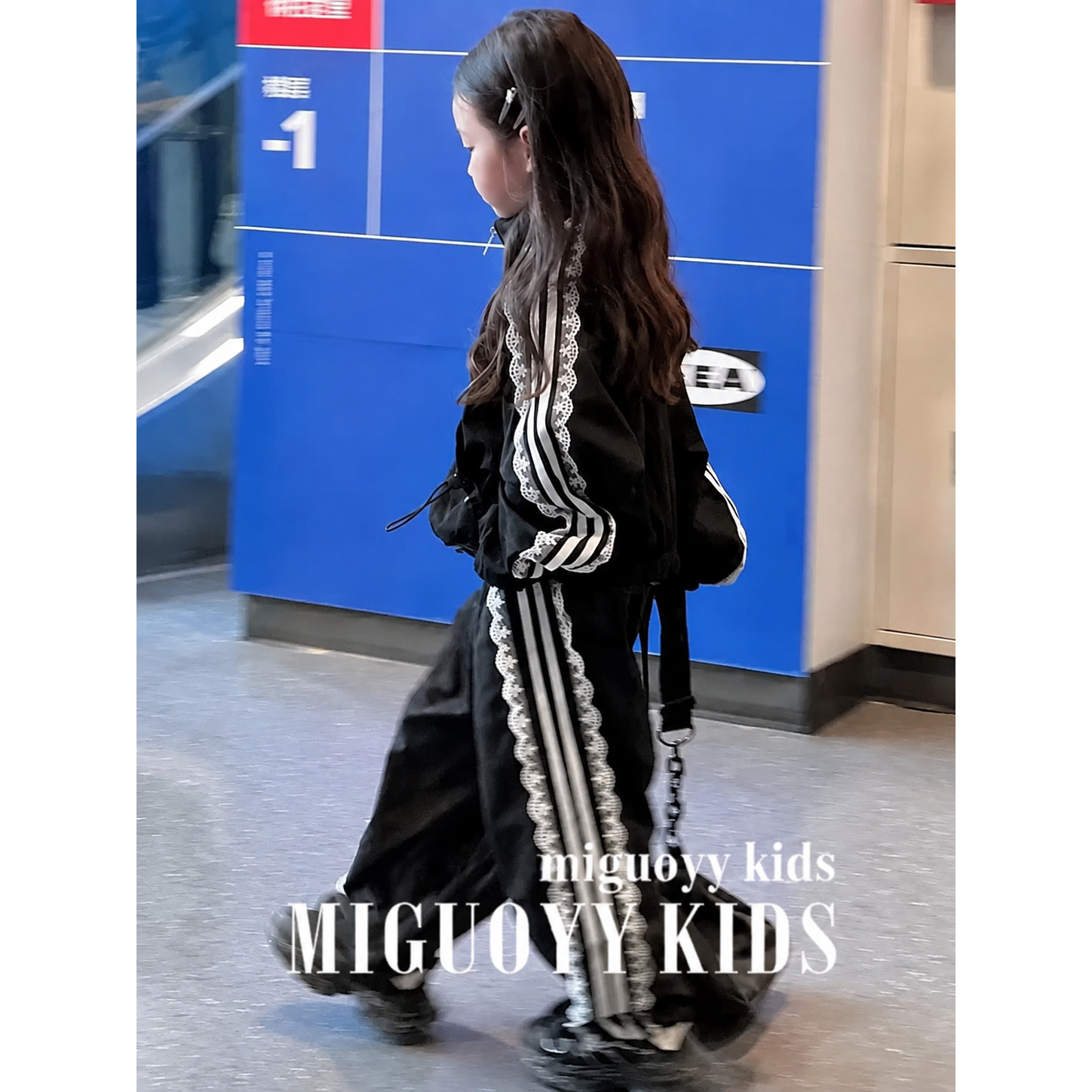 又酷又飒的女童装套装2026新款儿童早秋韩系穿搭女大童超好看外套图片