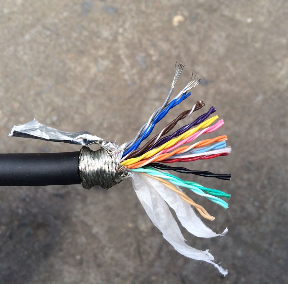 耐折耐寒镀锡外径8.5mm屏蔽线