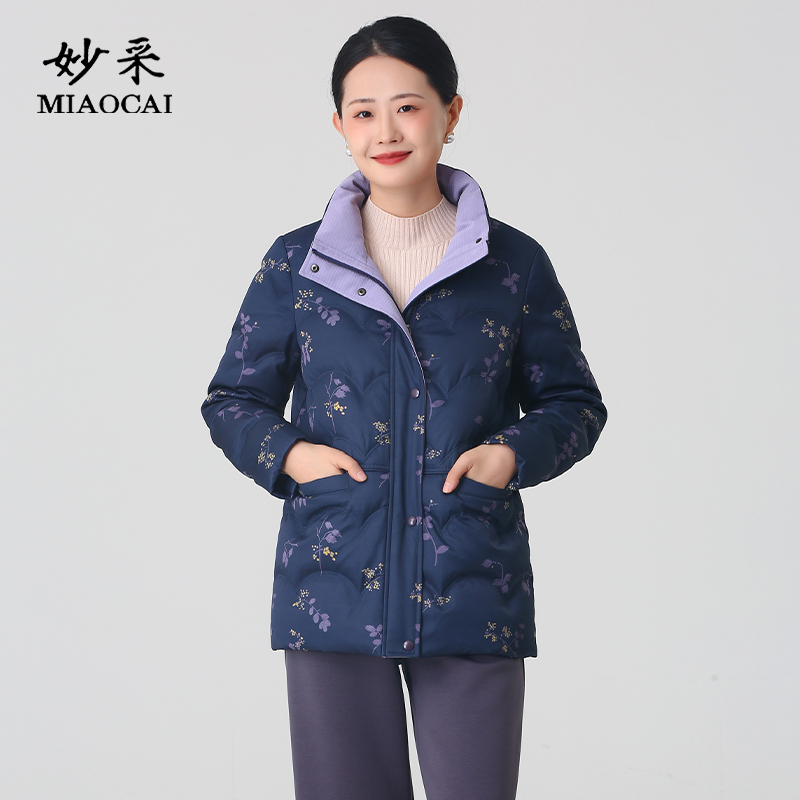 羽绒服女2025新款高端白鸭绒