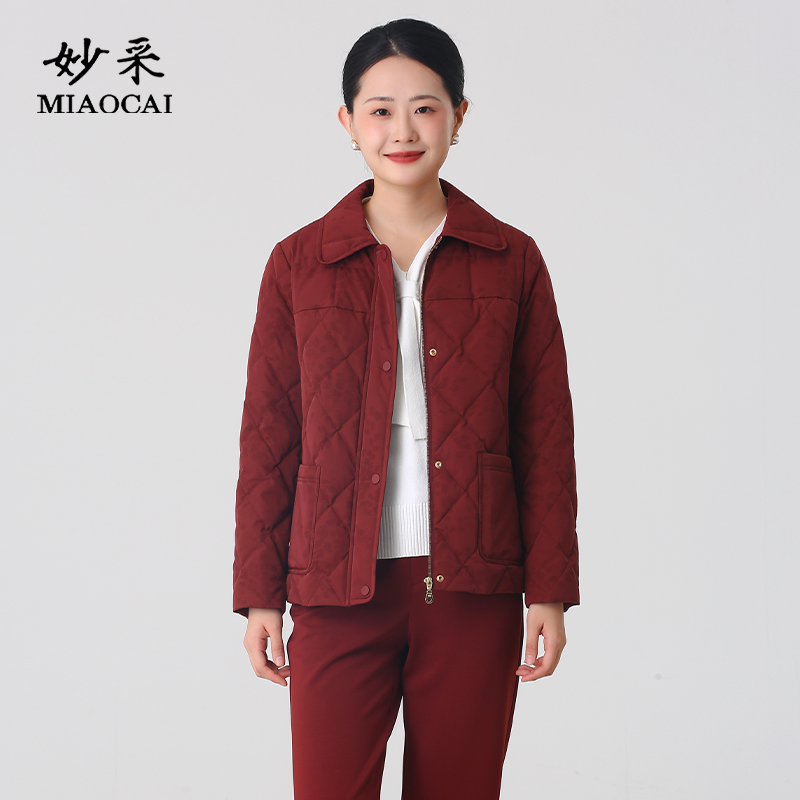 羽绒服女款轻薄白鸭绒秋冬季