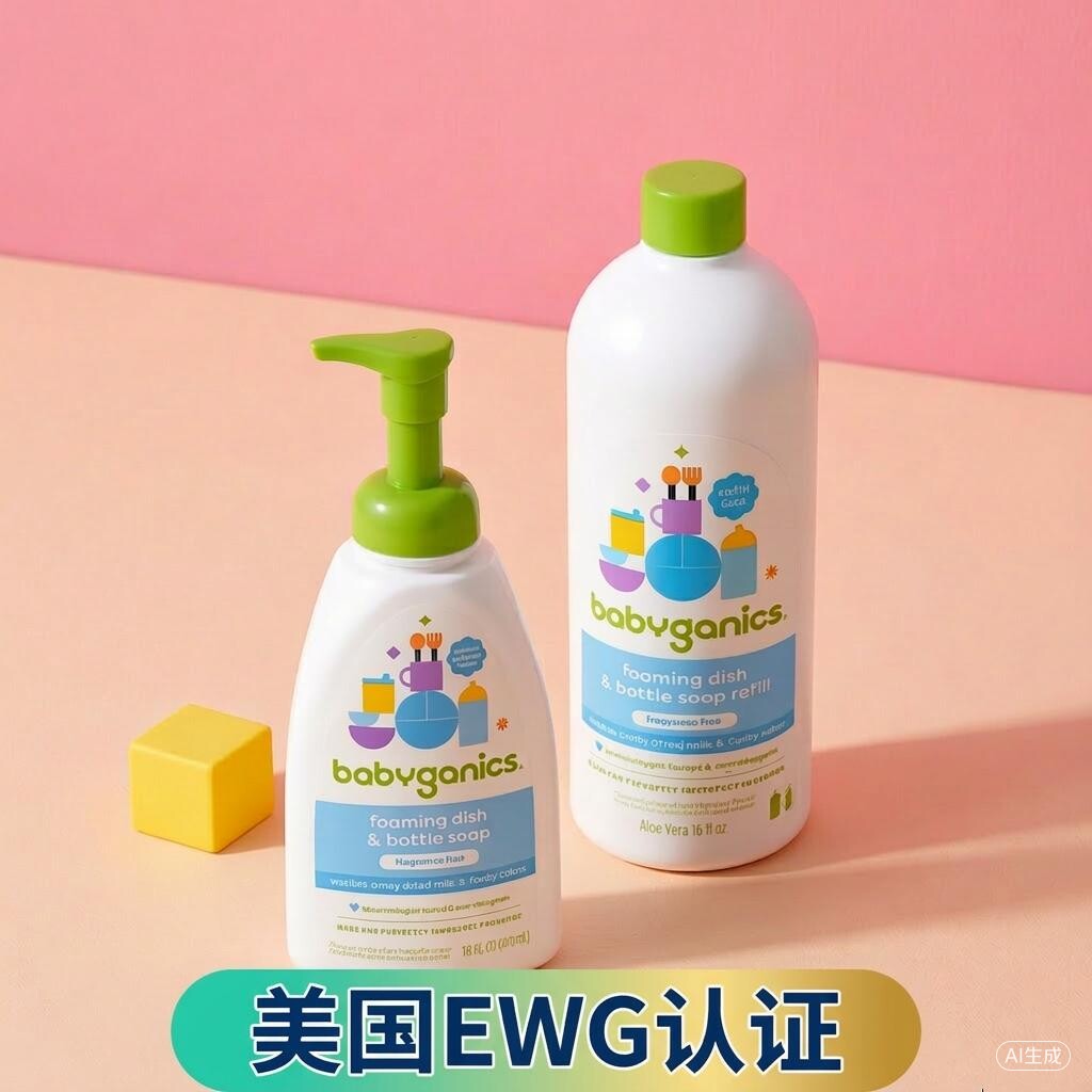 甘尼克宝贝奶瓶清洗剂473/946ml