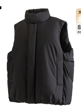 it :5cm/FIVECM黑色立领羽绒马甲男女冬季羽绒服内胆鸭绒坎肩马夹