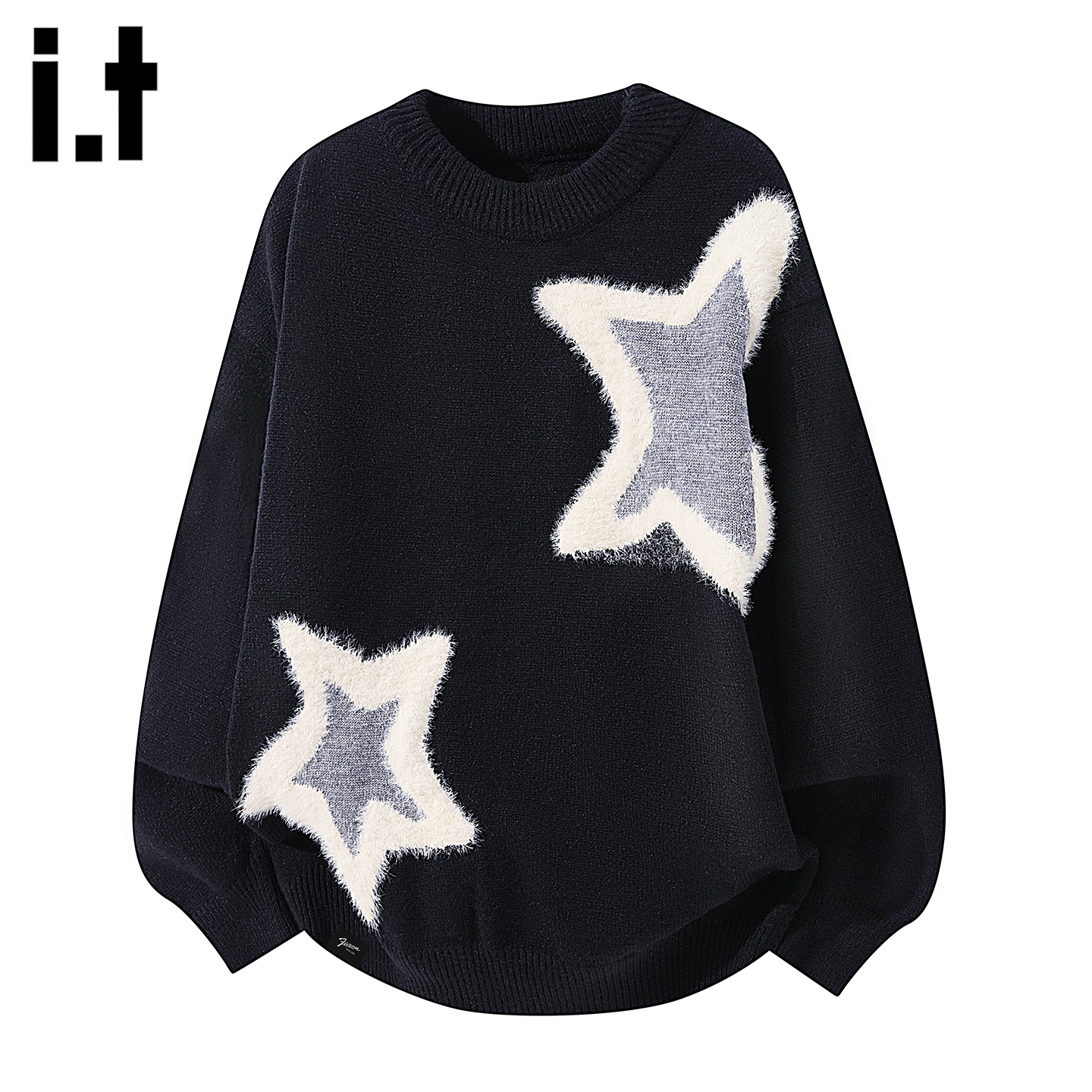 IT'S5cm五角星图案毛衣