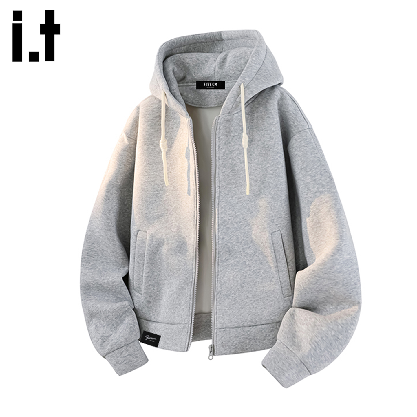 潮牌连帽开衫卫衣男女款