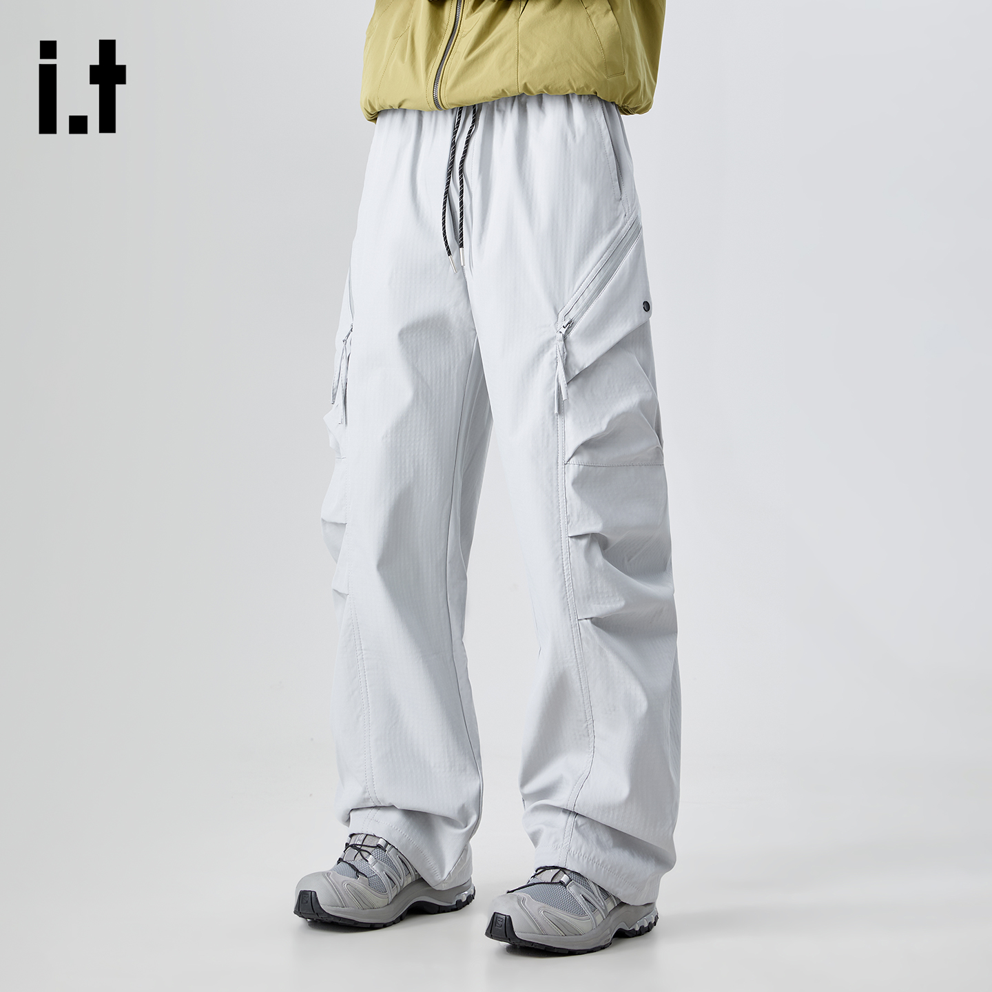 it5cm/FIVECM白色户外冲锋裤