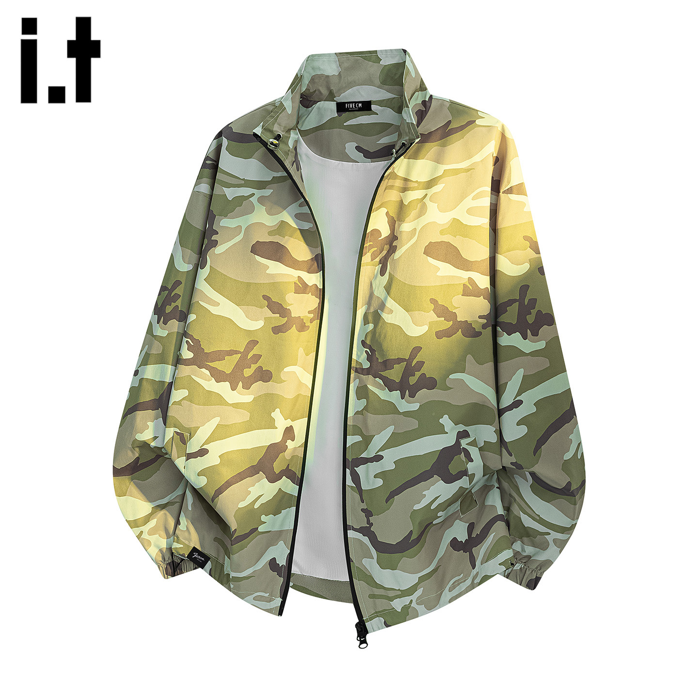 IT'S5cm美式迷彩立领夹克