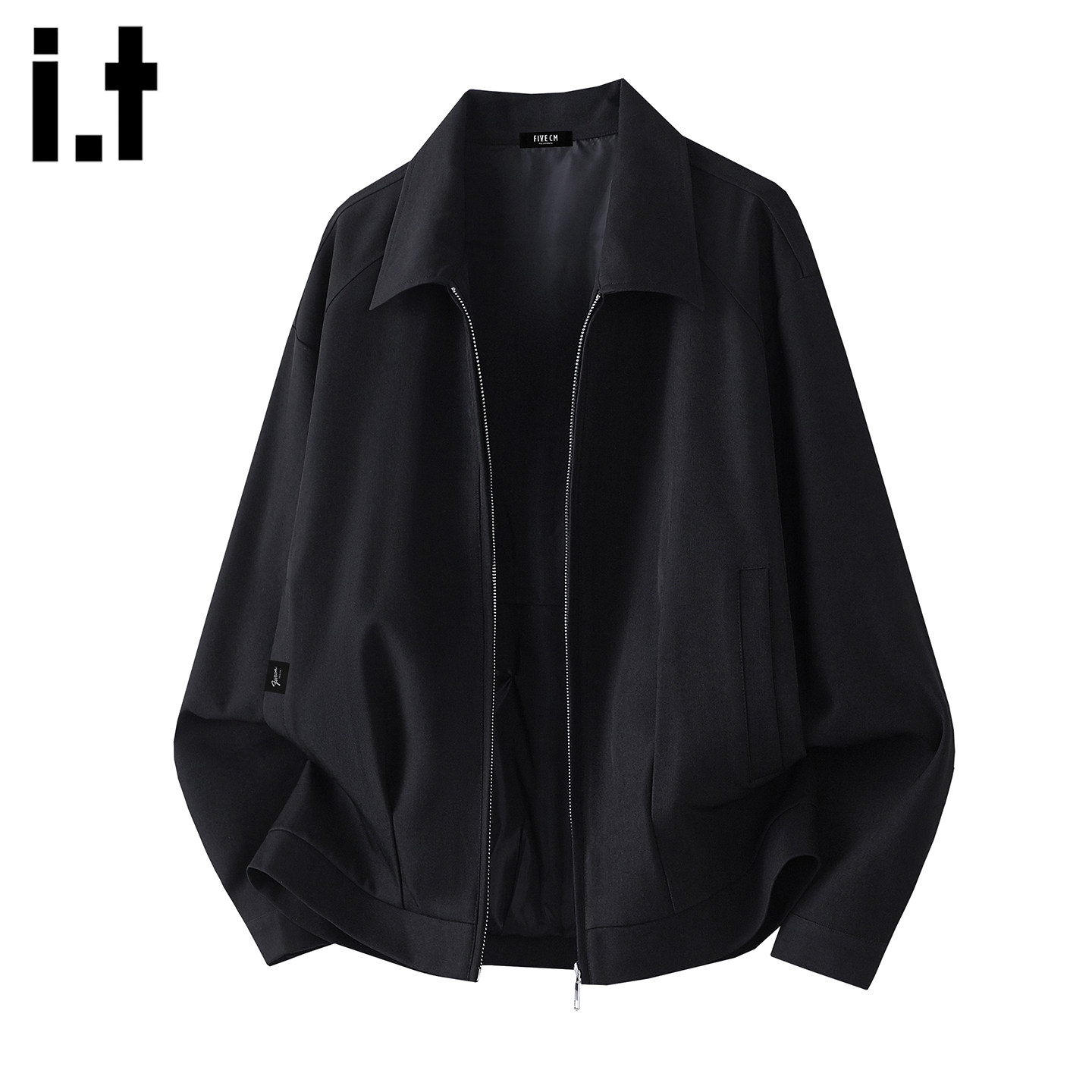 it :5cm/FIVECM翻领飞行夹克男春2026新款高级感休闲宽松短款外套