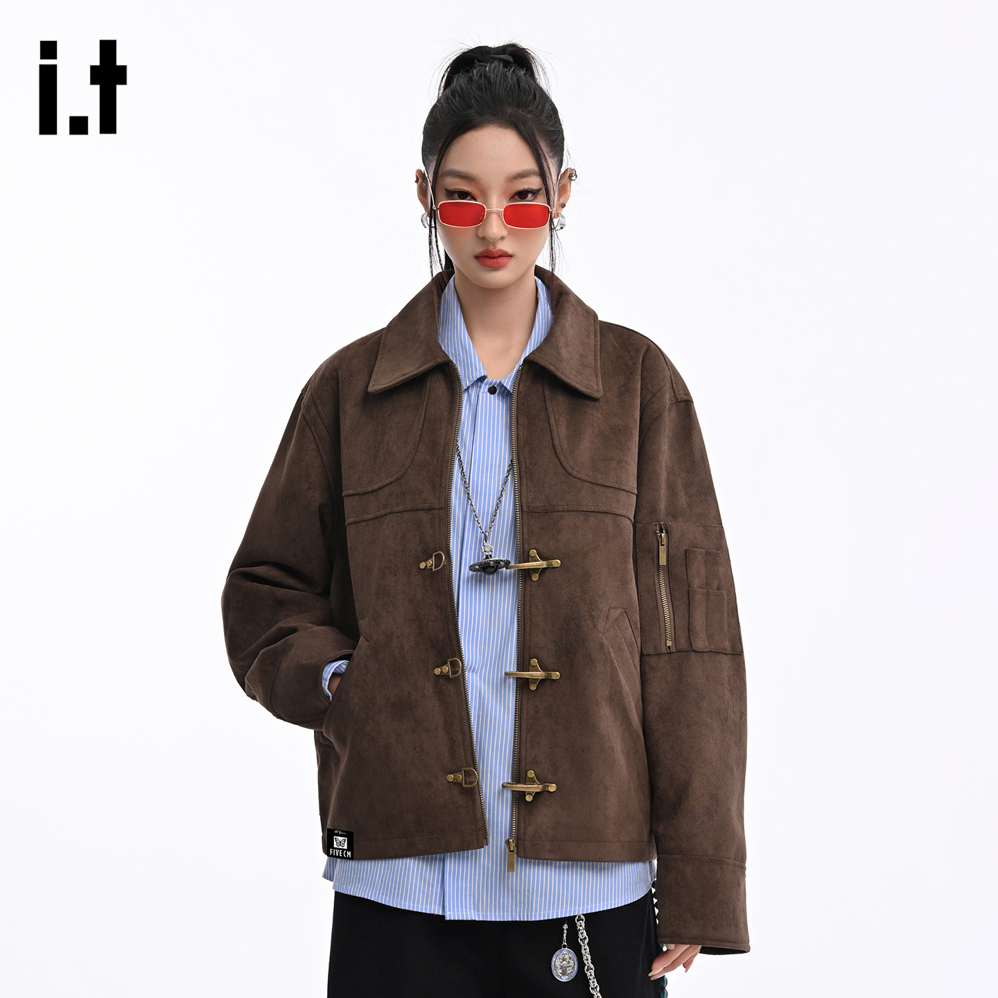 IT'S5cm新中式翻领夹克