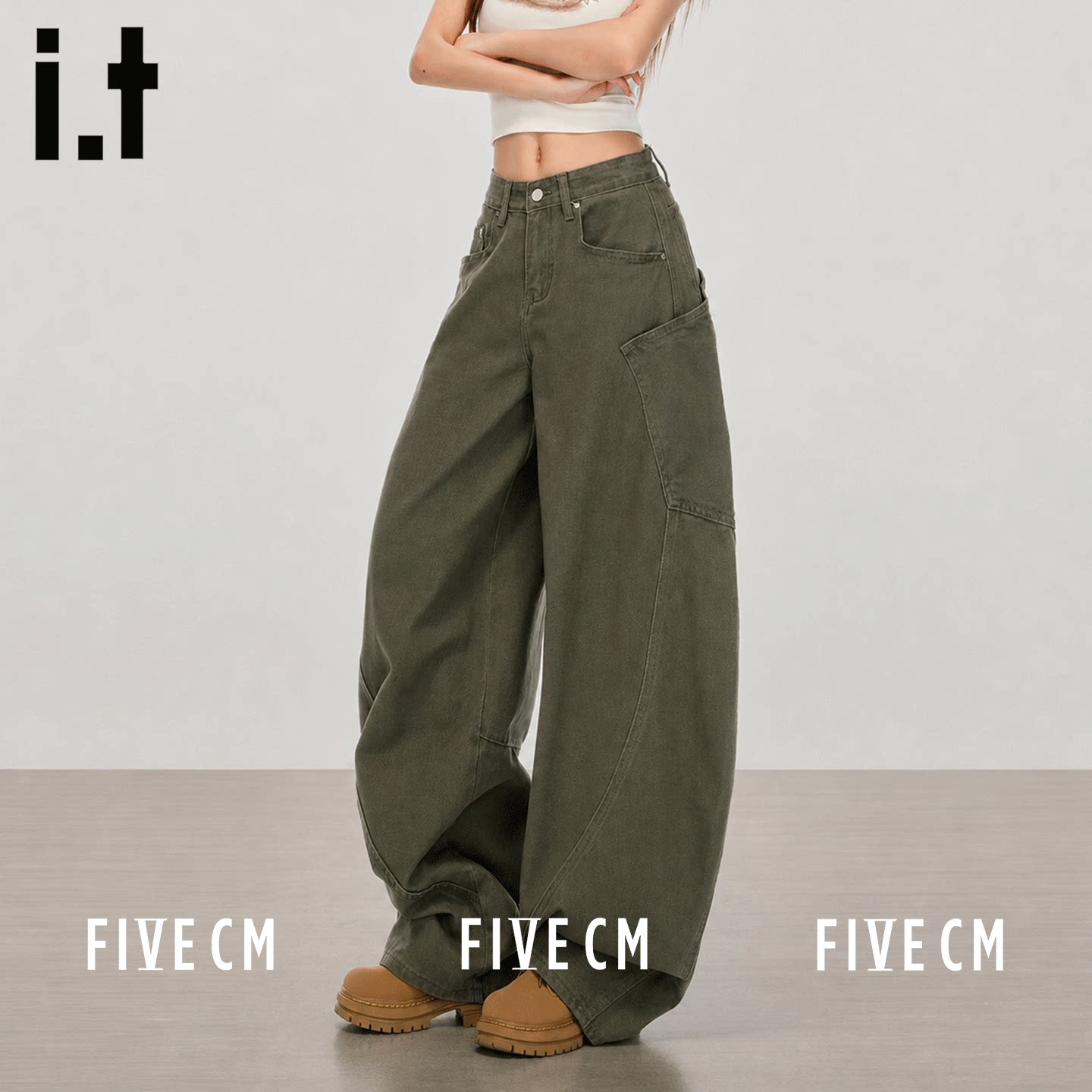 itFIVECM牛仔系列牛仔裤