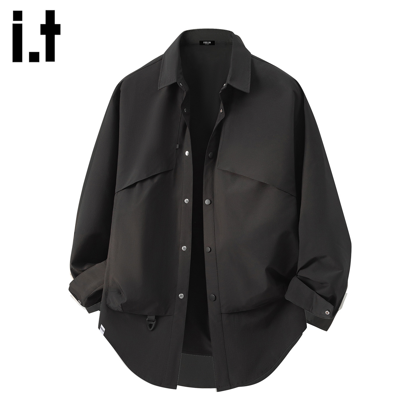 IT'S5cm美式长袖衬衫男