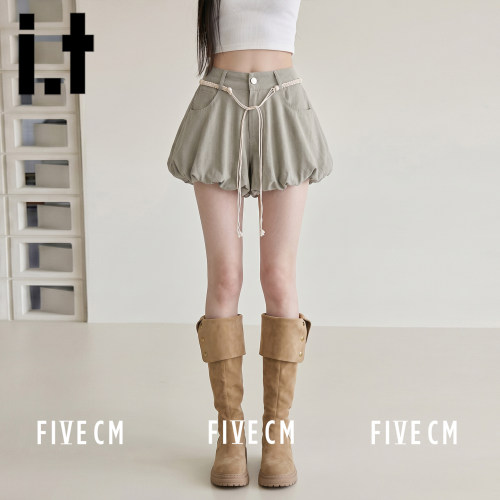 itFIVECM高腰休闲半身裙女