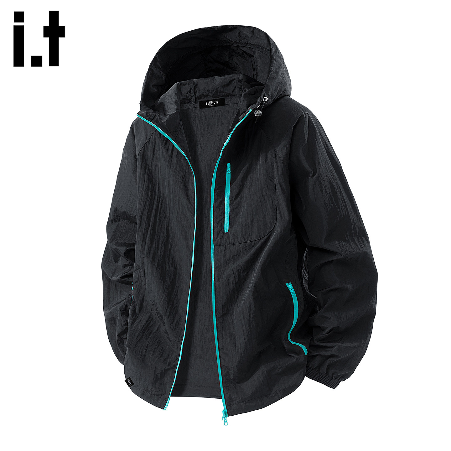 it :5cm/FIVECM连帽防晒衣夏季户外运动冰丝凉感男女同款休闲外套