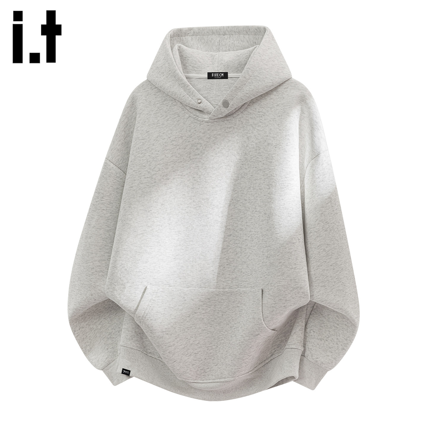 it :5cm/FIVECM男女款春季美式复古连帽卫衣潮牌宽松休闲运动外套