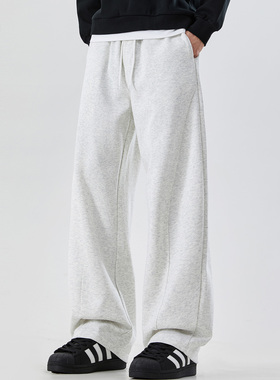 it :5cm/FIVECM美式弯刀阔腿裤男2025秋冬季潮牌重磅休闲直筒长裤