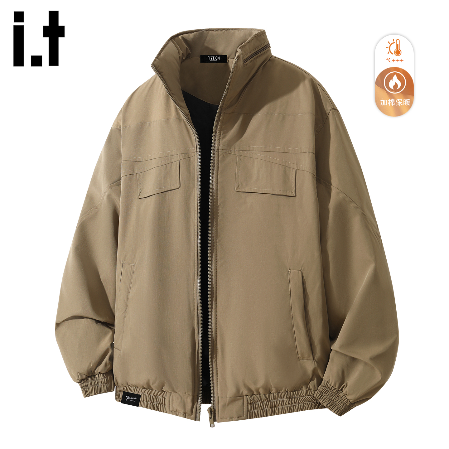 IT5cm加厚棉服男士冬季