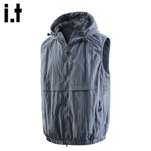 it :5cm/FIVECM山系户外马甲男女款透气百搭休闲中性工装背心马夹