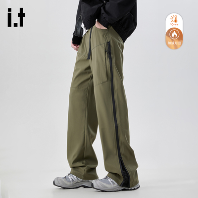 美式加绒冲锋裤男款2025新款