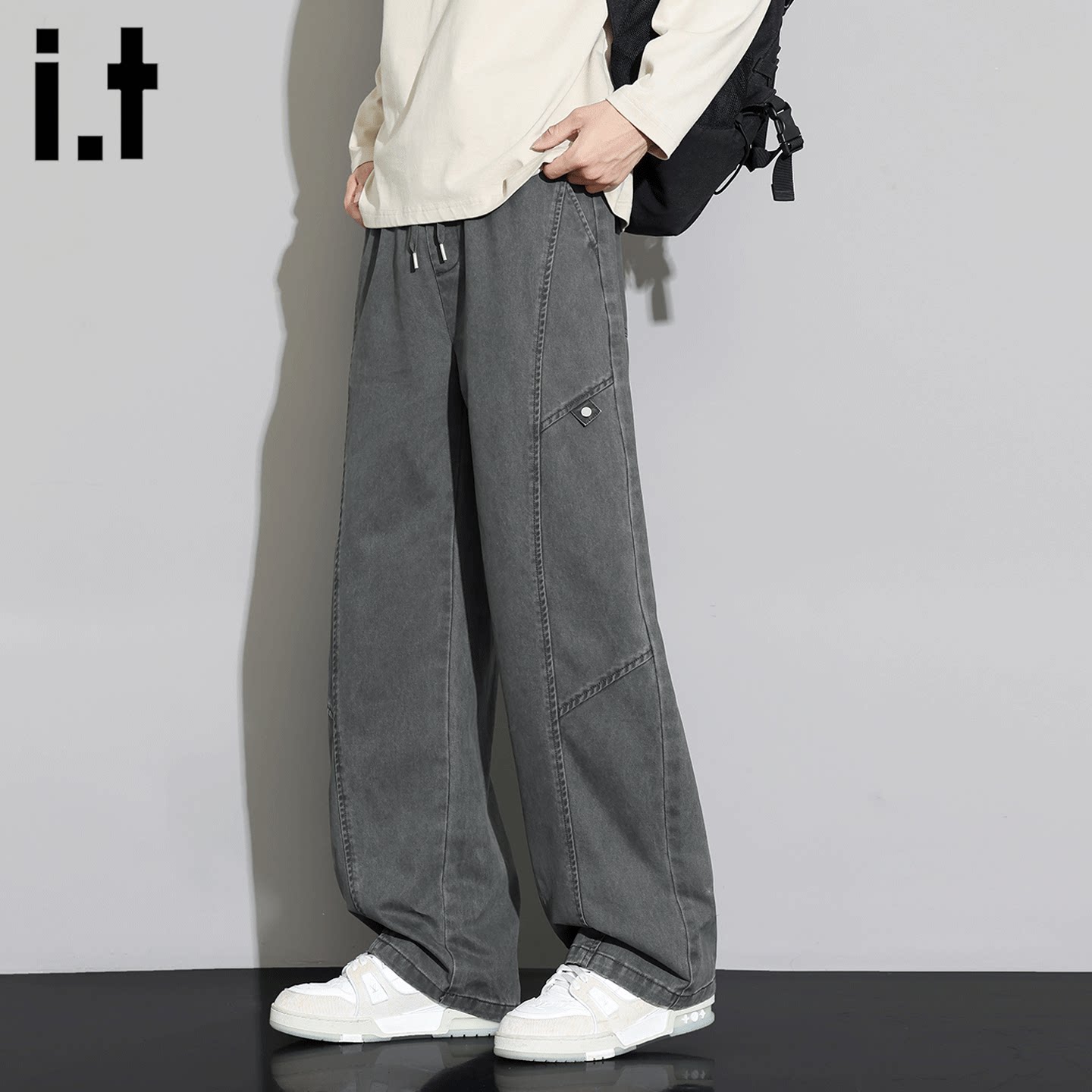 itFIVECM秋季男士牛仔长裤