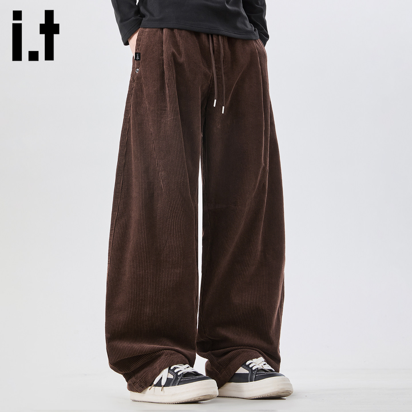it5cm时尚灯芯绒休闲长裤百搭