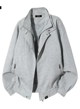 it :5cm/FIVECM时尚设计感立领外套男2025秋冬季潮流休闲夹克百搭