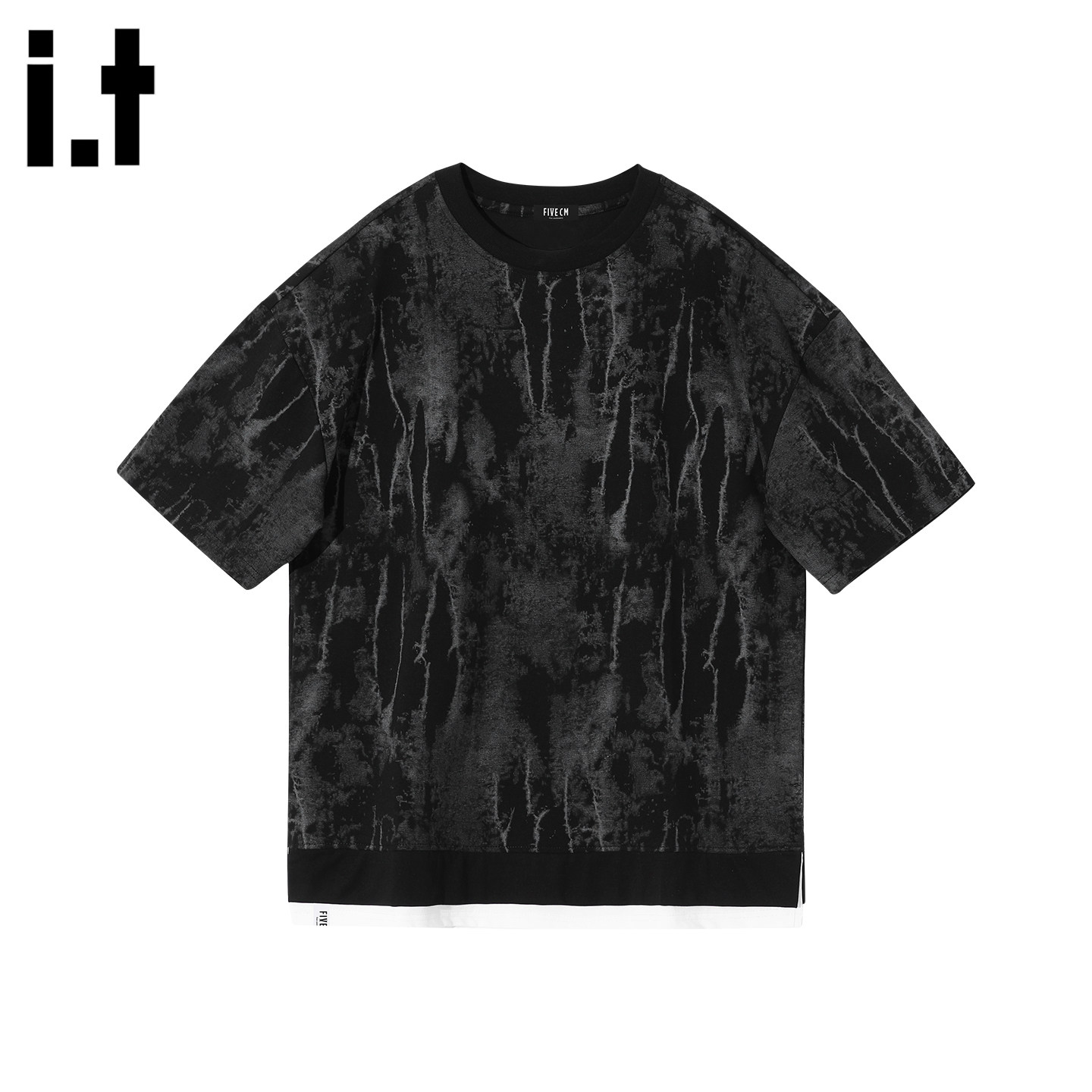 it：5cm/FIVECM美式潮牌时尚短袖t恤男款2025夏季宽松高级感上衣