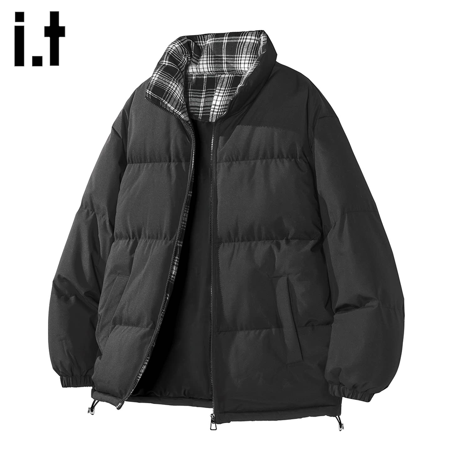 IT宽松百搭保暖棉服外套