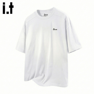 it :5cm/FIVECM短袖T恤美式简约百搭健身短袖宽松休闲半袖衣服男