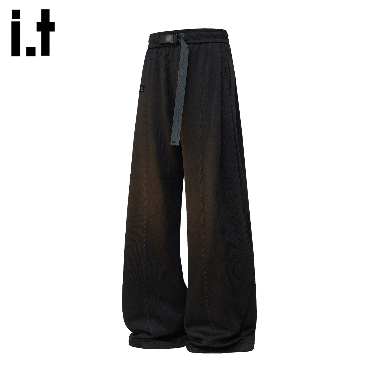 it :5cm/FIVECM高级设计感阔腿休闲裤男春季宽松垂坠感潮牌直筒裤