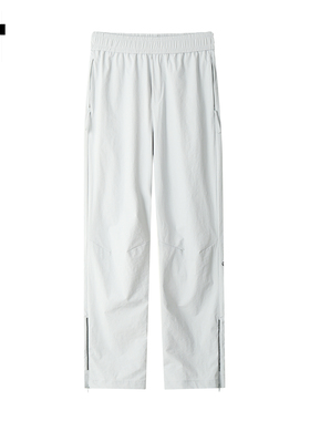 it :5cm/FIVECM白色速干运动直筒裤男士2025新款春秋宽松休闲长裤