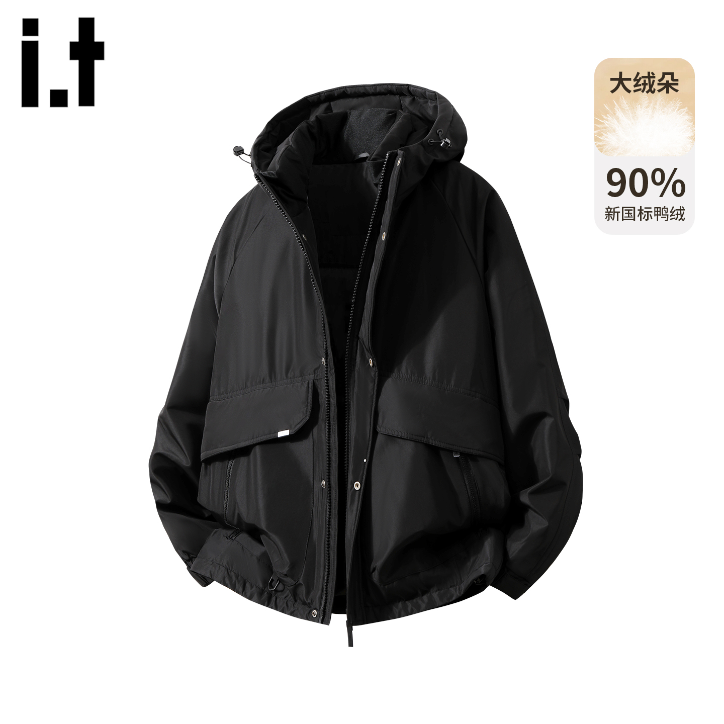 it5cm/FIVECM美式连帽羽绒服