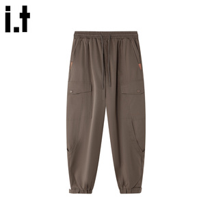 锥形多口袋工装 裤 男款 长裤 FIVECM时尚 2025春秋束脚萝卜裤 5cm