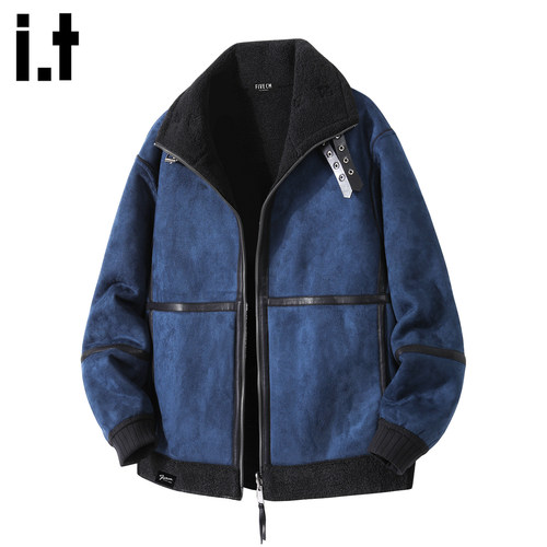 IT'S5cm加绒夹棉棉服男款