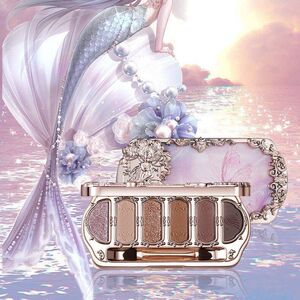正品维妮小熊六色闪钻珠光眼影