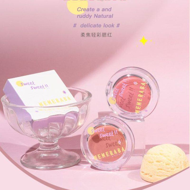 正品国货柔焦轻彩腮红不易飞粉