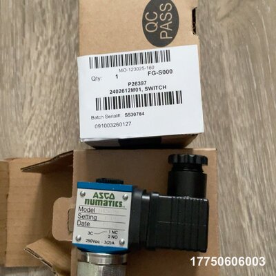 2402612M01 250V ASCO 电磁阀 正