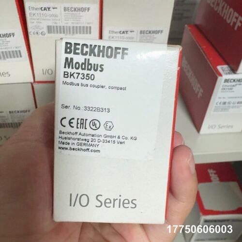 倍福BK7350未拆封，需要联系