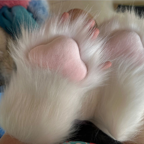kig系兽爪贴身爪furry手套成品现货多色包含薄手套包边cos可爱