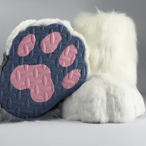 纯色鞋子 兽装fursuit脚爪福瑞furry鞋爪cos室外脚成品兽脚定制