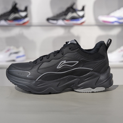 李宁保暖男子潮流休闲鞋