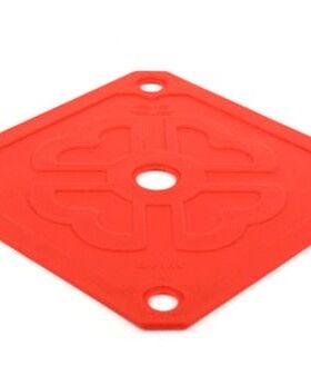 金榕2片装TPR硅胶如意隔热垫杯垫碗垫餐垫锅垫B-7462（2件起售）