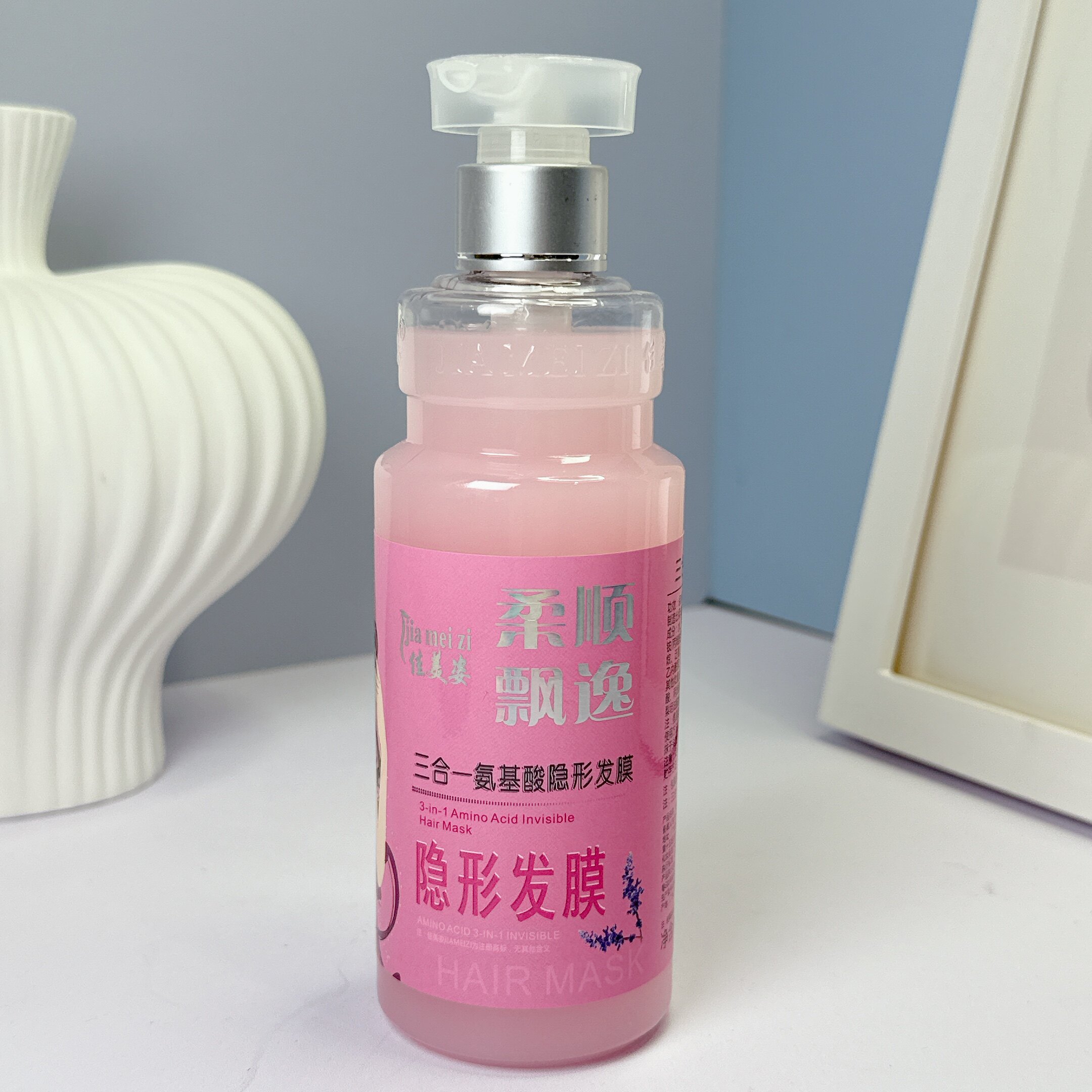佳美姿三合一氨基酸隐形发膜弹力